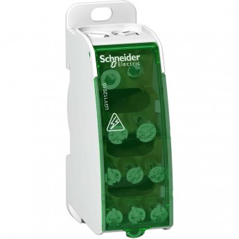 Распределительный блок винтовой SCHNEIDER ELECTRIC LINERGY 1П 125А 10 отверстий Распределительный блок винтовой SCHNEIDER ELECTRIC LINERGY 1П 125А 10 отверстий