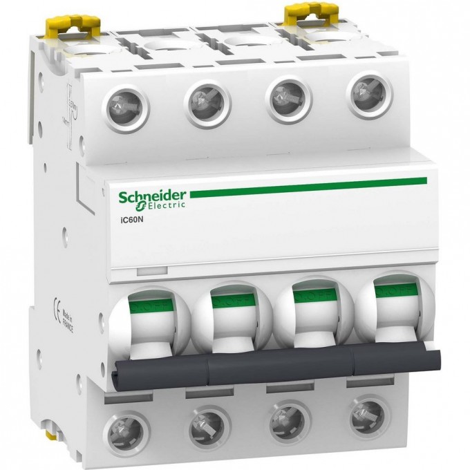 Автоматический выключатель SCHNEIDER ELECTRIC ACTI 9 iC60N 4П 10A C A9F79410