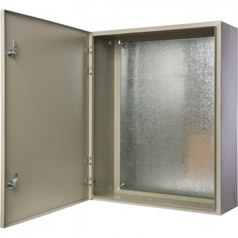 Корпус металлический навесной с монтажной панелью DEKRAFT, 1000х650х300, IP31,