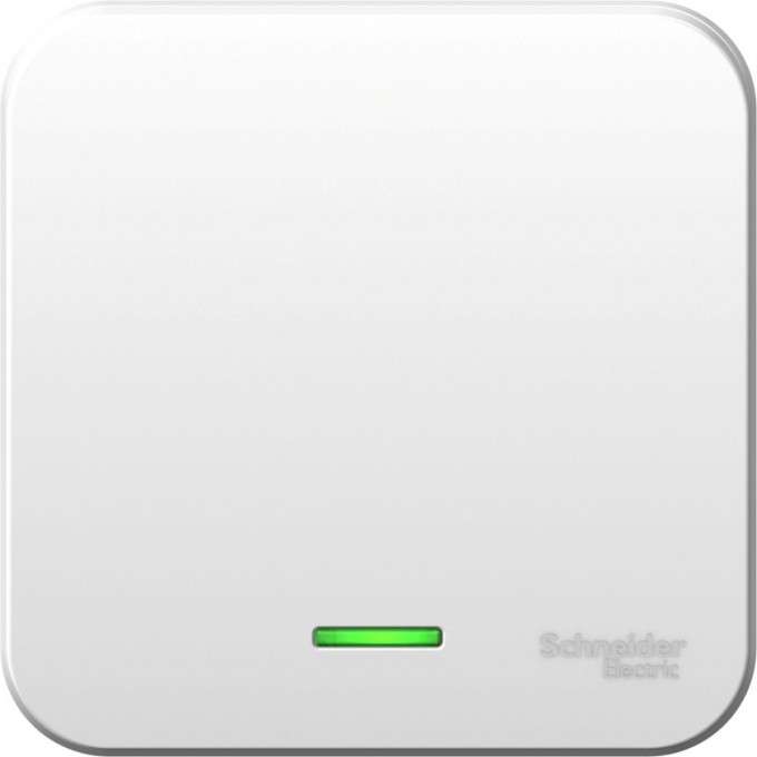 1-клавишный выключатель SCHNEIDER ELECTRIC BLANCA, с подсветкой, с монтажной пластиной, 6А, 250B, БЕЛЫЙ BLNVA061121 1-клавишный выключатель SCHNEIDER ELECTRIC BLANCA, с подсветкой, с монтажной пластиной, 6А, 250B, БЕЛЫЙ BLNVA061121